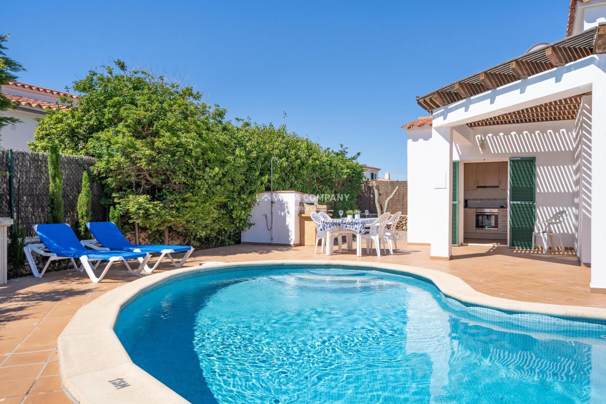 Villa Cassia Cala En Porter  Eksteriør billede