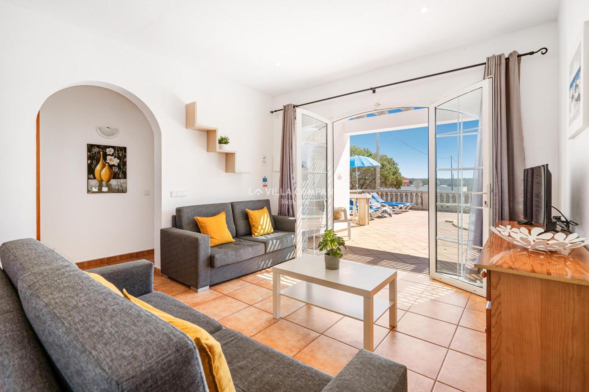 Villa Cassia Cala En Porter  Eksteriør billede